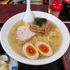 ふなせ - 塩ラーメン・煮玉子