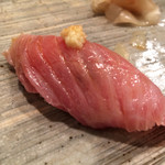 銀座 鮨 かねさか - 鰹のはらす