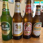 タイ コンケーン - タイビールとラオスビール