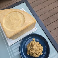 イタリア産のポルチーニ茸のチーズリゾット