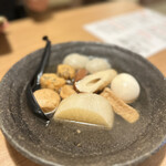 京出汁おでんと旬菜天ぷら 鳥居くぐり - 