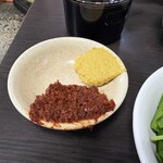 손가네닭한마리 - 辛味噌 練りからし