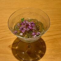 鮨 しお津 - 秋田産蓴菜