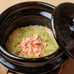 和創ふんりんかん ぎり - 料理写真:季節の釜めし