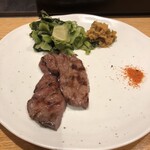 牛タンの笑や - 牛タン：カウンター