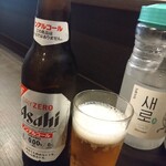 韓美軒 - こちらのお店のチキンをビールなしでいただくのは無理です