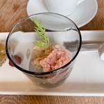 エコモレストラン - 苺とキャラメルのアイス