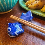 ト七 - 箸置きが涼しげで良き️⭕️