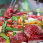 焼肉 すう - てっちゃん鍋