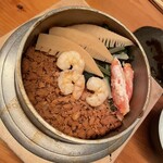 横浜鳥ぎん - 五目釜飯1628円