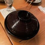 横浜鳥ぎん - 五目釜飯についているお味噌