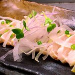 暖炭 - 炭薫る地鶏たたき