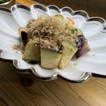 伊在 - 水茄子の梅肉和え　　650円
