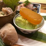 日本料理 新茶家 - からすみとそら豆