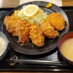 豚菜 - ヒレカツ定食(ご飯小盛)