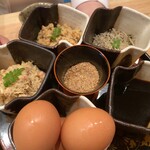 日本料理 新茶家 - ご飯①のおかず