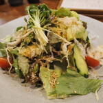 鳥扇 - 八種野菜のサラダ