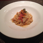 コントワール ミサゴ - 牡丹海老、フルーツトマト、生雲丹の冷製カッペリーニ 2014-8