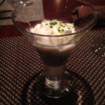 コントワール ミサゴ - 白バイ貝と牡蠣のエスプーマ仕立て 2014-8