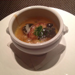 コントワール ミサゴ - フォアグラフラン　すっぽんのコンソメスープ仕立て 2014-8