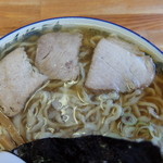 ケンちゃんラーメン - 普通でも大盛りの量ですね！