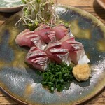 にほん酒と肴 酔音 - 鯵の刺身