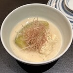 味幸 - 加茂茄子　湯葉　白味噌