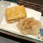 味幸 - とうもろこしとカラスミ餅