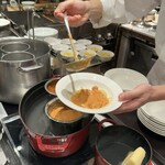 カシュカシュ - 海老のクリームパスタ