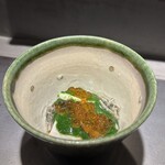 304157216 - 真蛸とフルーツ蕪 モロヘイヤソース