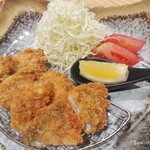 開花亭 BIS - 本日の魚フライ定食のフライ