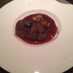 コントワール ミサゴ - 北海道産蝦夷鹿のポワレ　巨峰ソース 2014-8