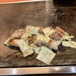 ぼてふく - 肉焼き（完成）