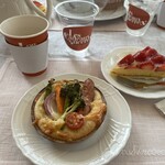 レ・カドゥ・サンセ - おかわりしたフォカッチャ(*^ω^*)