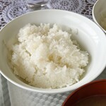 金精川のます池 - ライス…税込200円