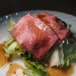 ロマネ - ローストビーフサラダ