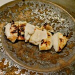 炭火焼平八郎 - 河豚白子炭火焼