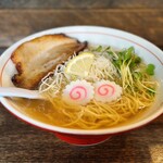 大胡商店 - 塩ラーメンチャーシュートッピング