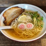 大胡商店 - 塩ラーメンチャーシュートッピング