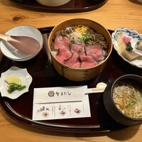 すき焼きと牛まぶし ももしき - 