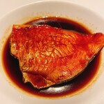 魚吟 新橋店 - 金目鯛煮付け！ひとりぶん！フレンチレストラン！？って出で立ちの素敵なお皿で出てきました！