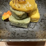 空 - 生麩の田楽。甘みを感じるのにくどくない味噌が美味しい