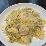 Yueji Hua Karuizawa Ten - 海鮮レタスチャーハン 1760えん