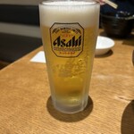 らあめん 万咲 - 生ビールジョッキ