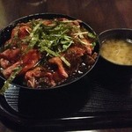 ﾋﾞﾌめし（並盛）