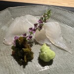 蝦夷天ぷら 鶴来 - 函館産のカワハギ