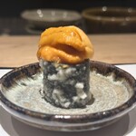 蝦夷天ぷら 鶴来 - 北方四島産ウニ