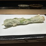 蝦夷天ぷら 鶴来 - 上士幌産山ウド