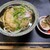 辰屋 - 料理写真:天ぷらうどん+巻寿司(おつとめ品) 630円