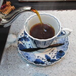 日本料理 TOBIUME - サイフォンで淹れられる